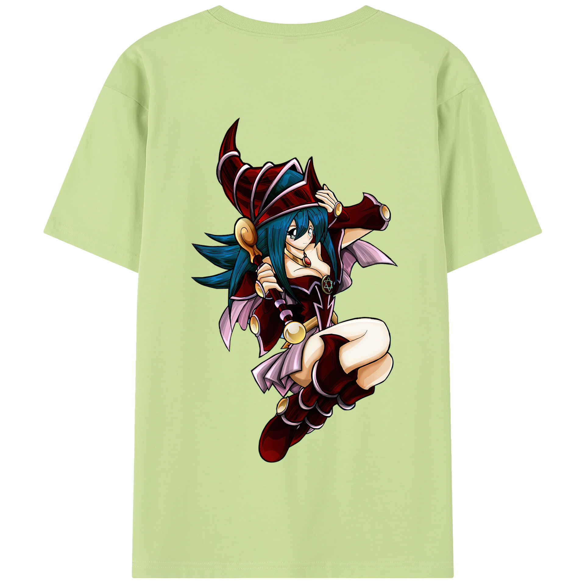 （画像用） 遊☆戯☆王 Yu-Gi-Oh! 綿100％半袖Tシャツ（背面プリント）
